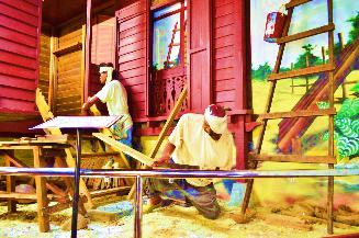 Diorama Pertukangan Melayu