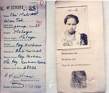 Kad Pengenalan Zaman Darurat 1948-1960