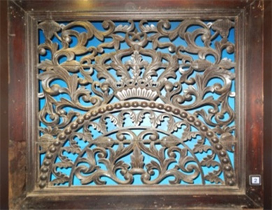 Ukiran Kayu Tebuk Tembus