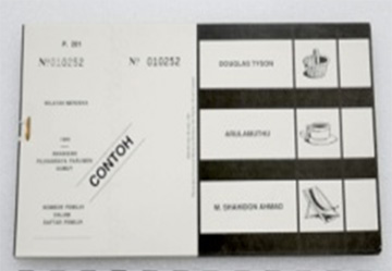 Contoh Kertas Undi (1982)