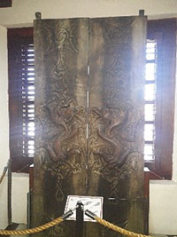 Pintu Berukir Rumah Orang Ulu Sarawak